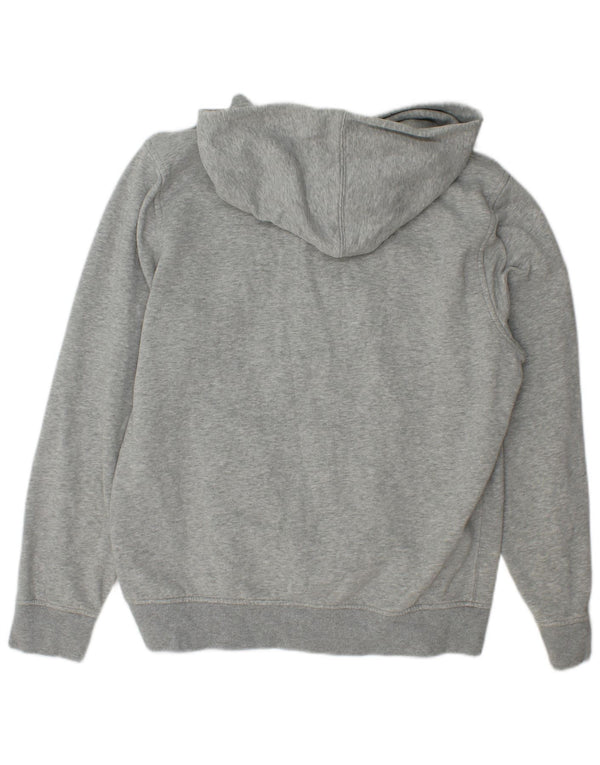 Gap Mens Hoodie Jumper Medium Grey Flecked Cotton