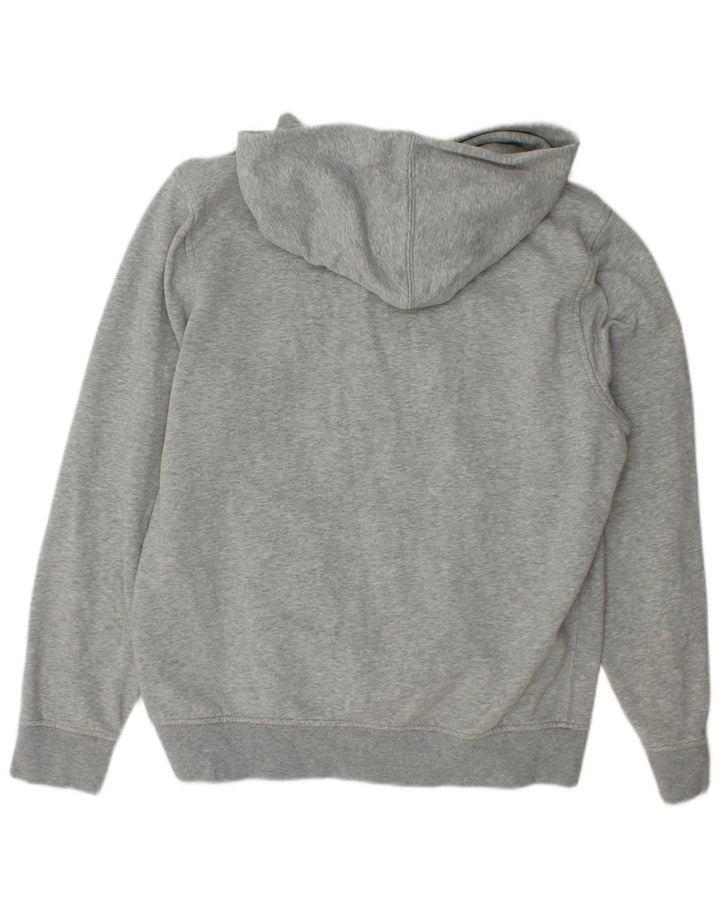 Felpa con cappuccio da uomo Gap in cotone mélange grigio medio