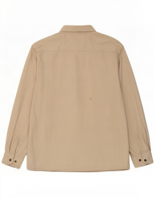 Wrangler Herrenhemd XL Beige Baumwolle