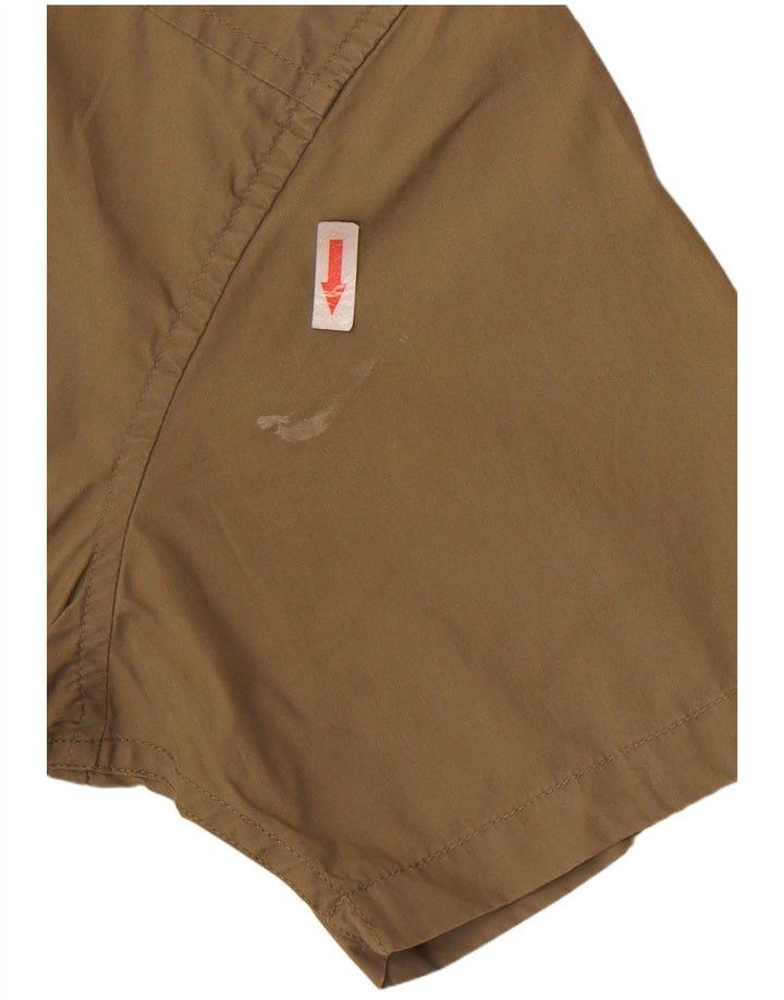 Carhartt Mens Short Sleeve Shirt Small Khaki Cotton