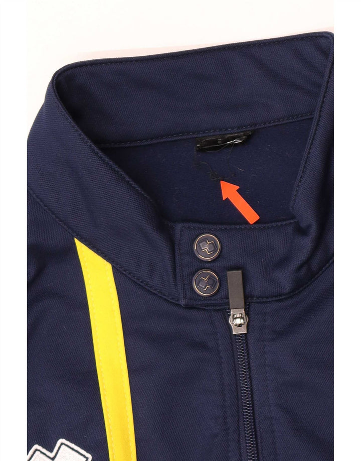 Ανδρική φόρμα Errea Top Jacket Large Navy Blue Colourblock