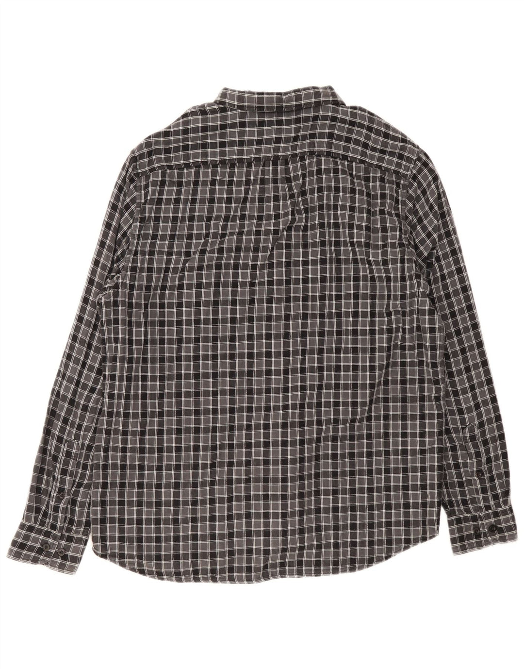 Lee Mens Lumberjack Regular Fit Flannel Shirt 2XL Grey Check Cotton