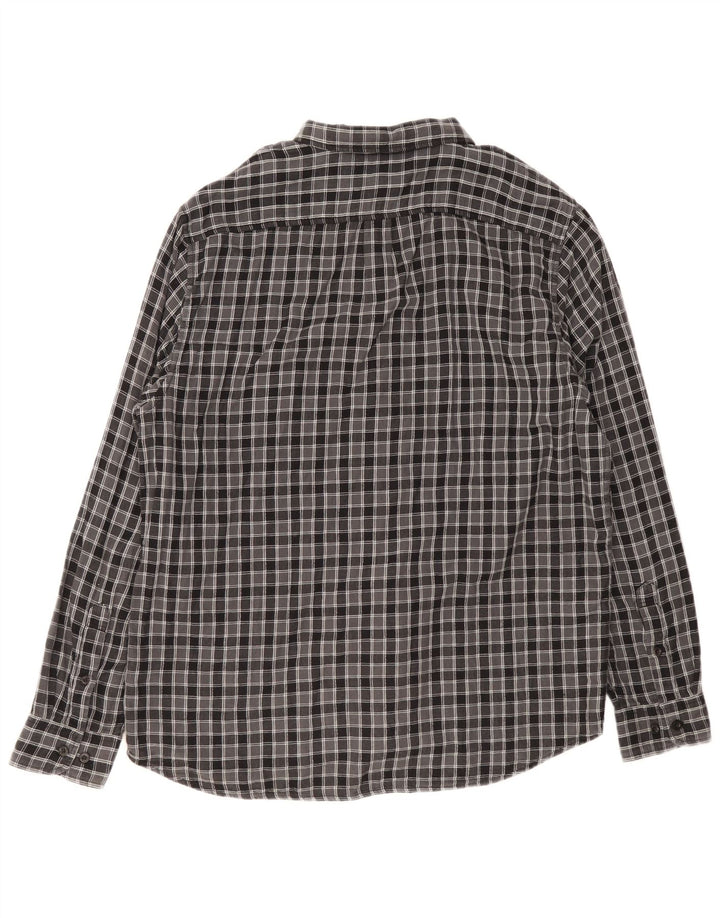 Lee Mens Lumberjack Regular Fit Flannel Shirt 2XL Grey Check Cotton