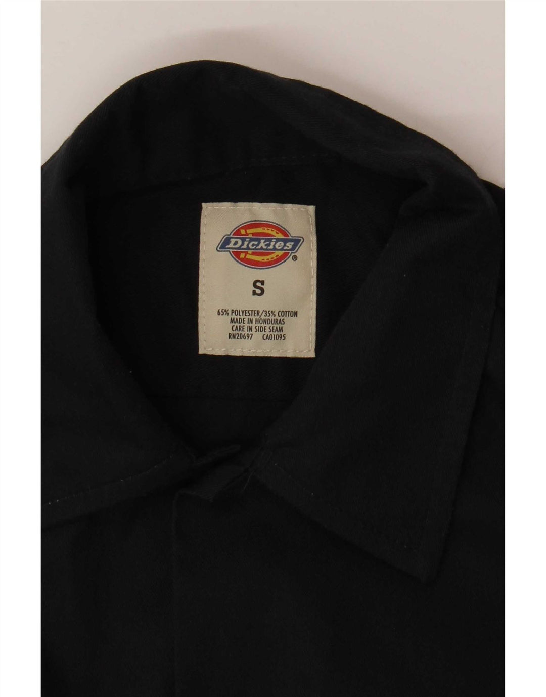Dickies herreskjorte lille sort polyester