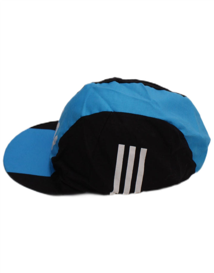 ADIDAS Boys Graphic Baseball Cap One Size Blue Colourblock Polyester