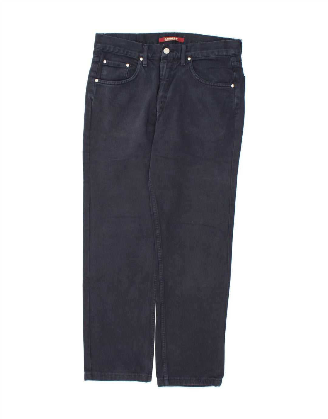 CARRERA Mens Straight Jeans W33 L29  Navy Blue Cotton Vintage Carrera and Second-Hand Carrera from Messina Hembry 