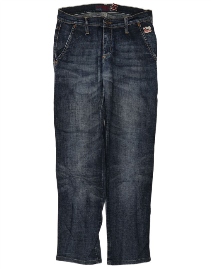 Roy Rogers Damen Slim Jeans W29 L30 Blaue Baumwolle