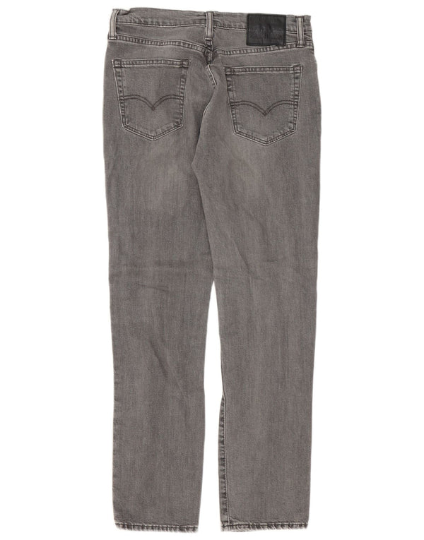 Levi's Mens 511 Slim Jeans W32 L32 Γκρι βαμβακερό