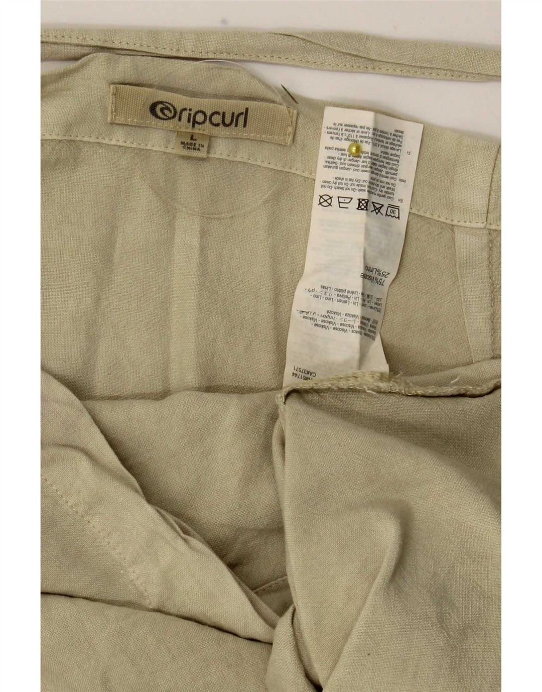 Rip Curl Damen Wickelrock Large W30 Grüne Viskose