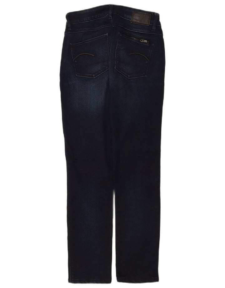 G-Star Womens Slim Jeans W26 L27 Navy Blue Cotton
