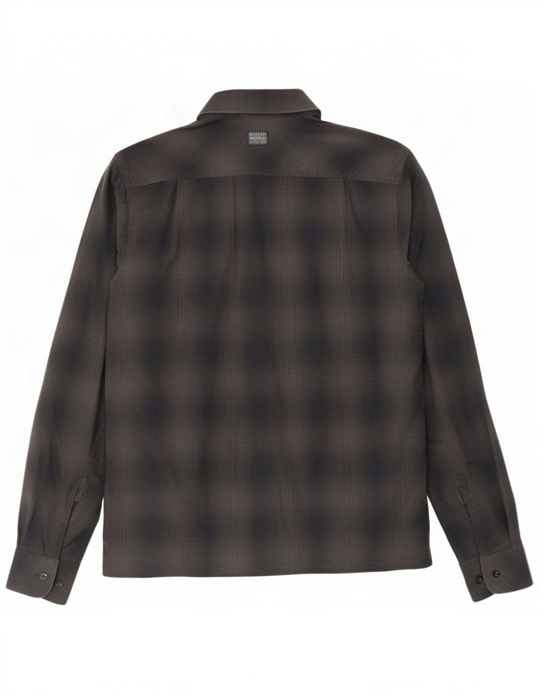 Cămașă pentru bărbați G-Star Slim Fit, bumbac cu carouri, gri mic