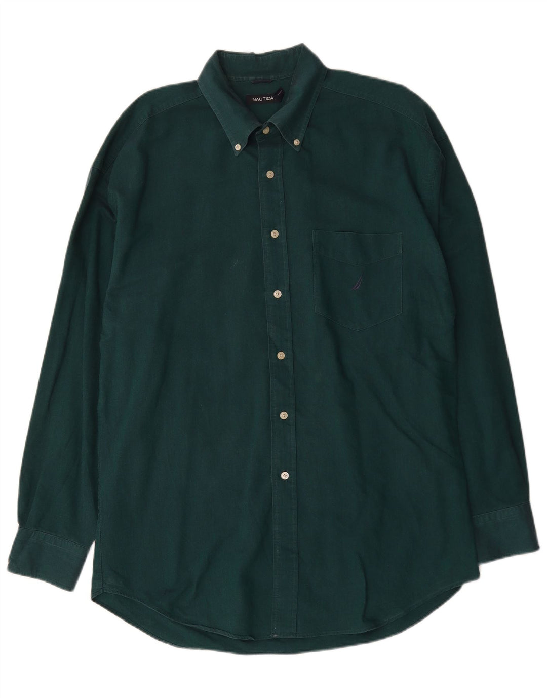 Nautica Chemise Homme XL Vert Coton