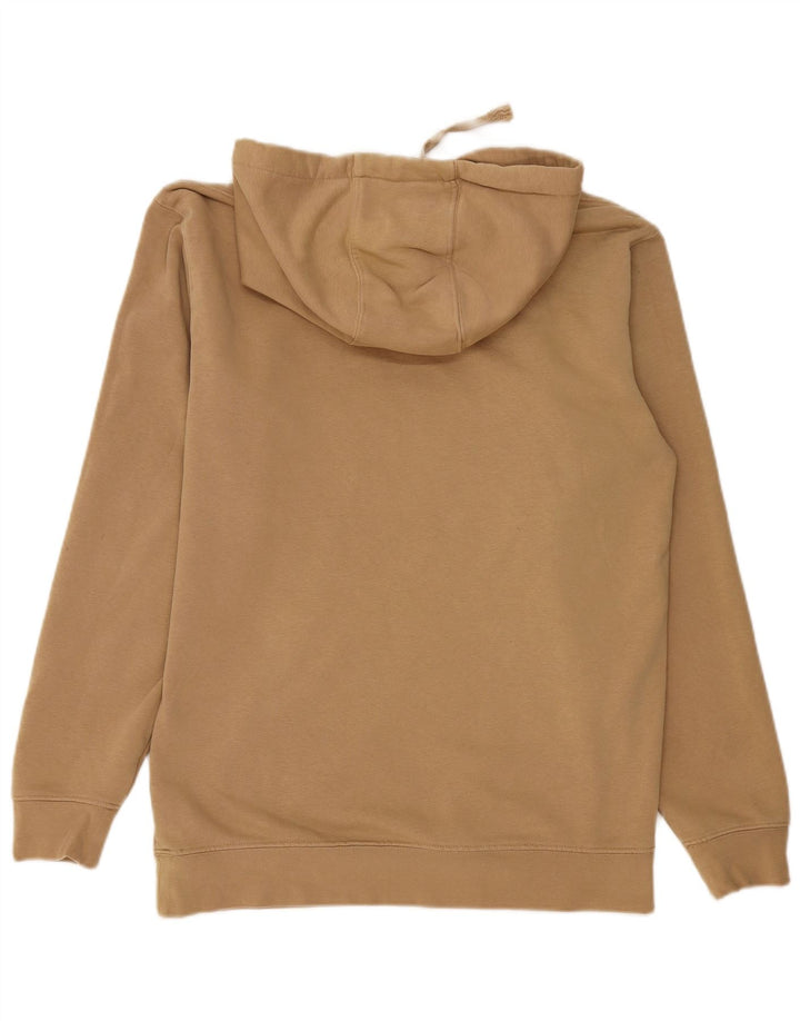 Vans Mens Graphic Hoodie Jumper Medium Beige Cotton