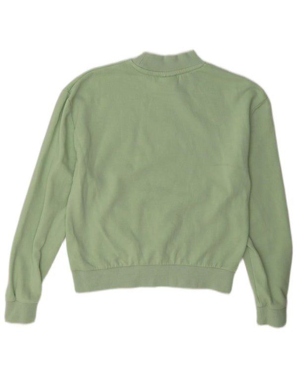 Pulover supradimensionat pentru femei Fila UK 6 XS Verde Colorblock