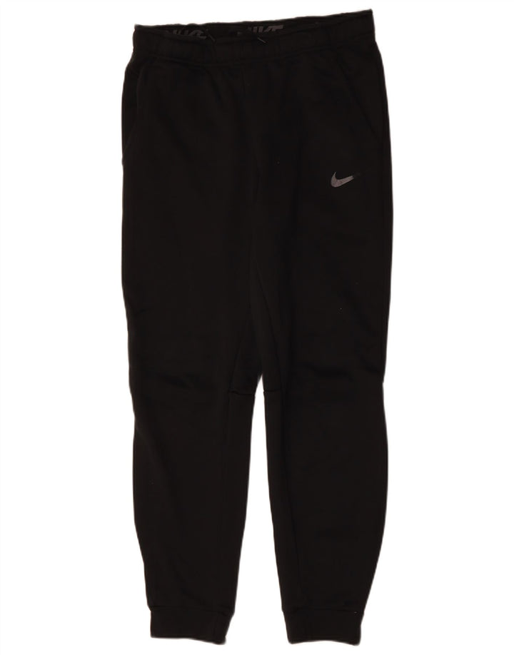 NIKE Mens Dri Fit Tracksuit Trousers Joggers Medium  Black Polyester