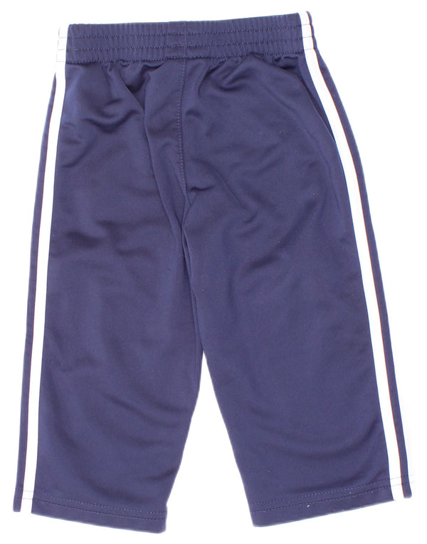 Pantalon de survêtement Adidas bébé garçon 9-12 mois bleu marine polyester