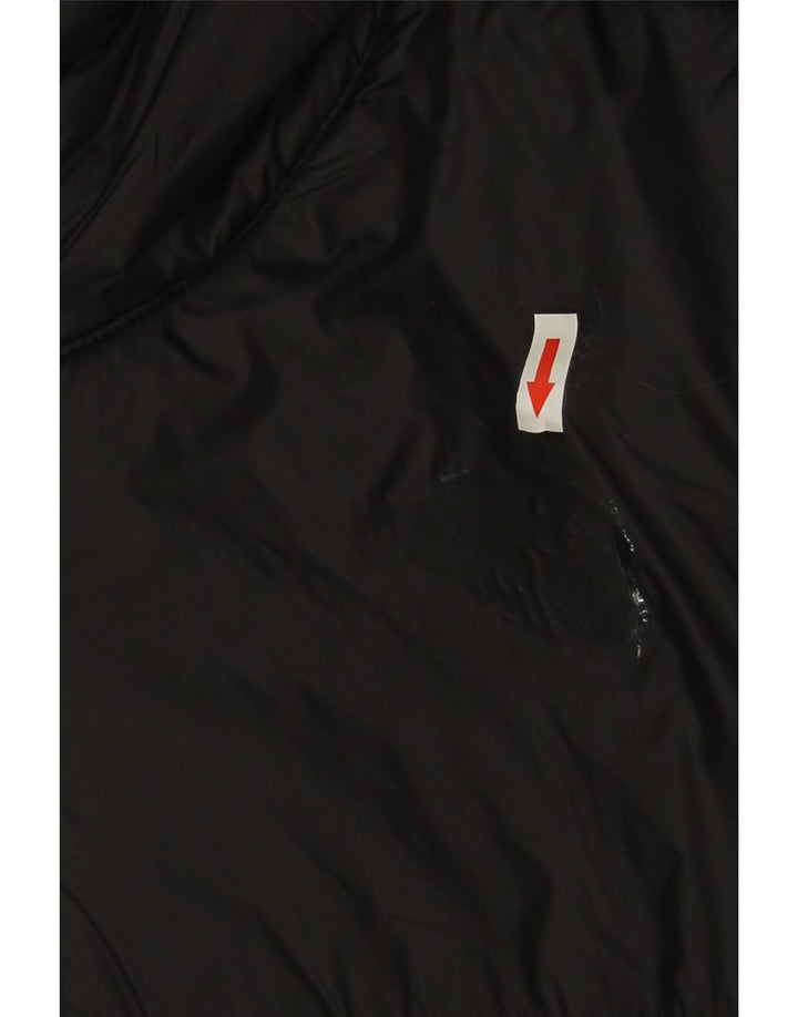 Puma Mens Hooded Padded Jacket UK 40 Large Grey Polyester