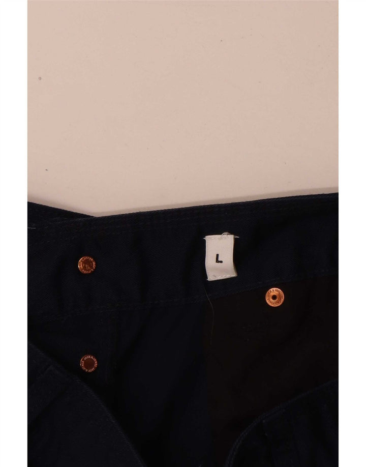 Jack & Jones Short Chino Homme Large W34 Bleu Marine Polyester