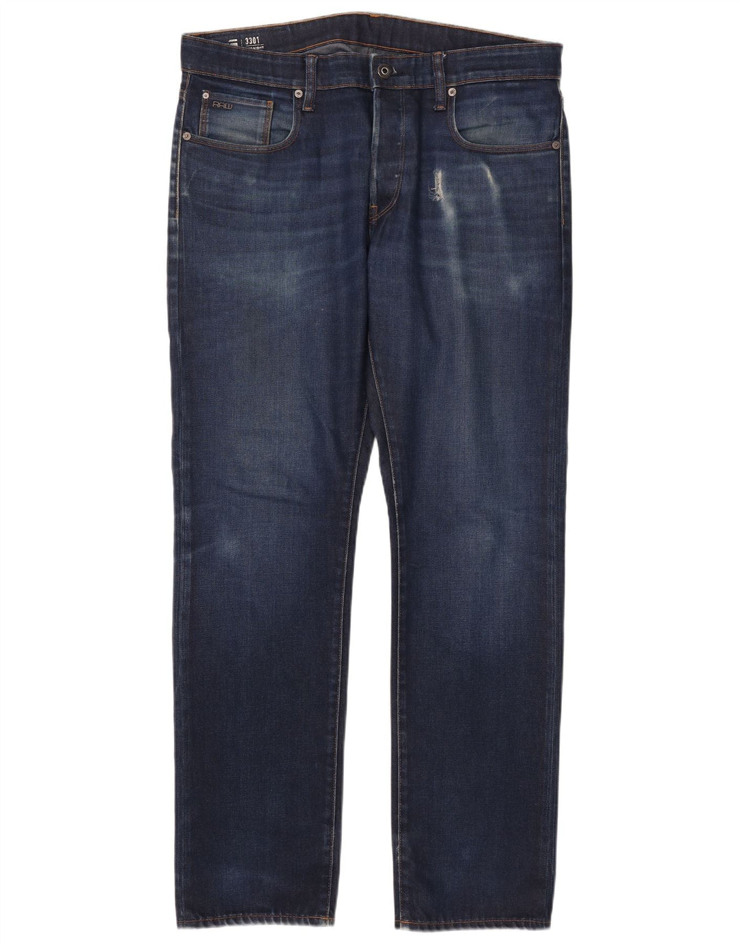 G-Star Slim Jeans til mænd W38 L34 Marineblå bomuld