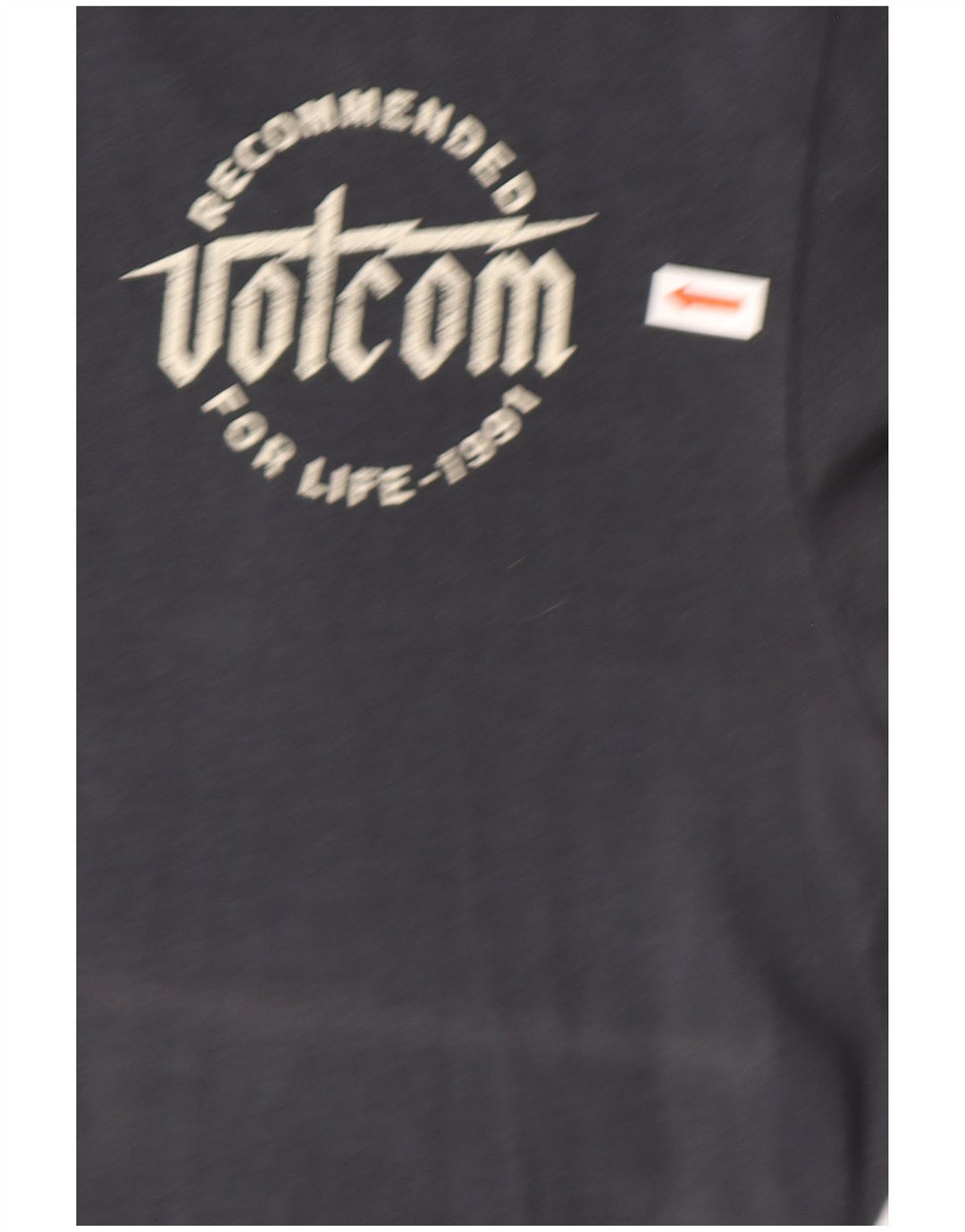 Volcom Herren-T-Shirt mit moderner Passform, Grafik, Größe S, Marineblau, Baumwolle