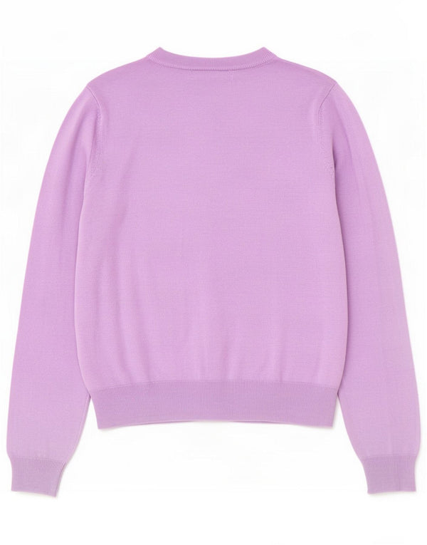 Marks & Spencer Cardigan pour femme en viscose violet moyen UK 12