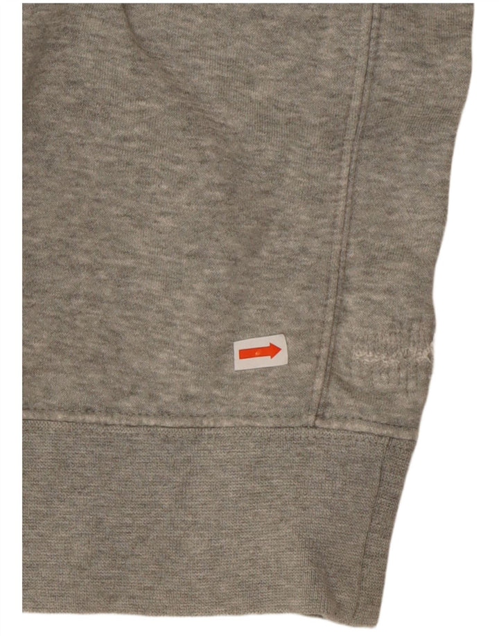 NIKE Sweatshirt til mænd, lille grå bomuld