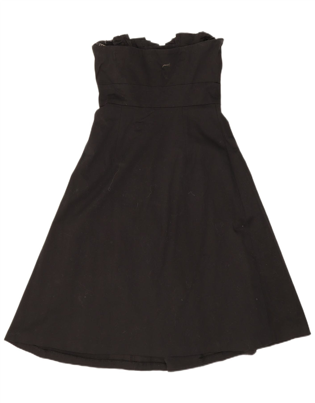 Vestido sin tirantes para mujer Coast UK 42 Mediano Algodón negro