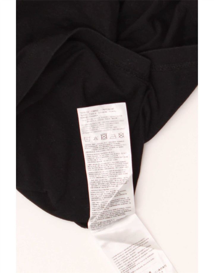 Armani Exchange Mens Regular Graphic T-Shirt Top Small Black Geometric