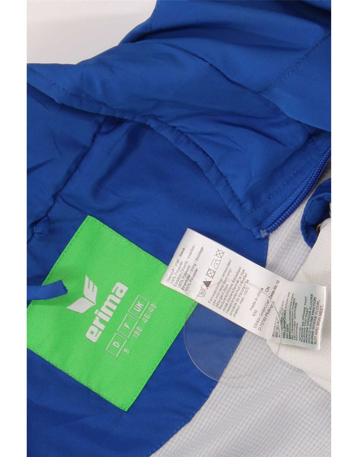 Erima Mens Tracksuit Top Jacket UK 46/48 2XL Blue Colourblock Polyester