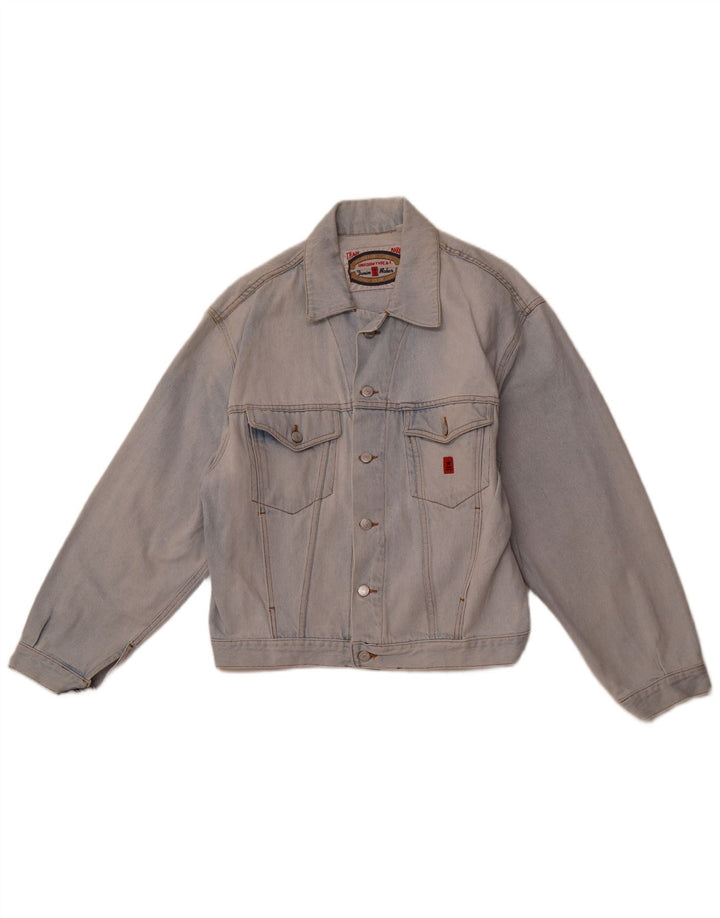 UNIFORM Mens Denim Jacket UK 38 Medium Blue