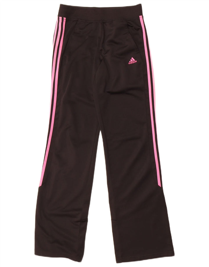 Adidas Girls Tracksuit Trousers 15-16 Years  Black Polyester