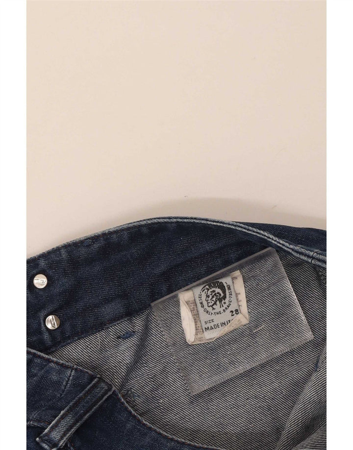 Diesel Dame Bootcut Jeans W28 L34 Blå Bomuld