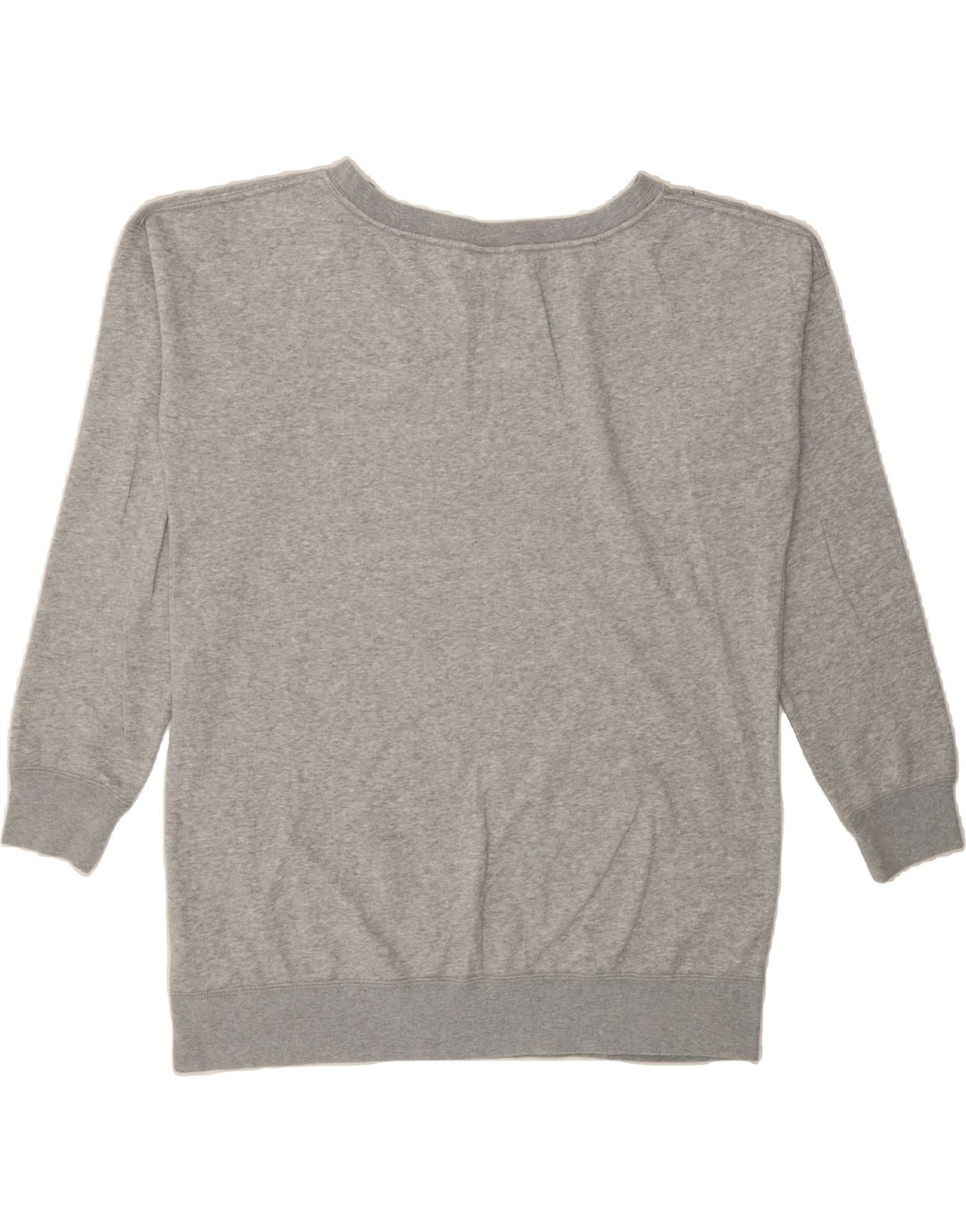 NIKE Womens Sweatshirt Jumper UK 16 Large Grey Cotton Vintage Nike and Second-Hand Nike from Messina Hembry 