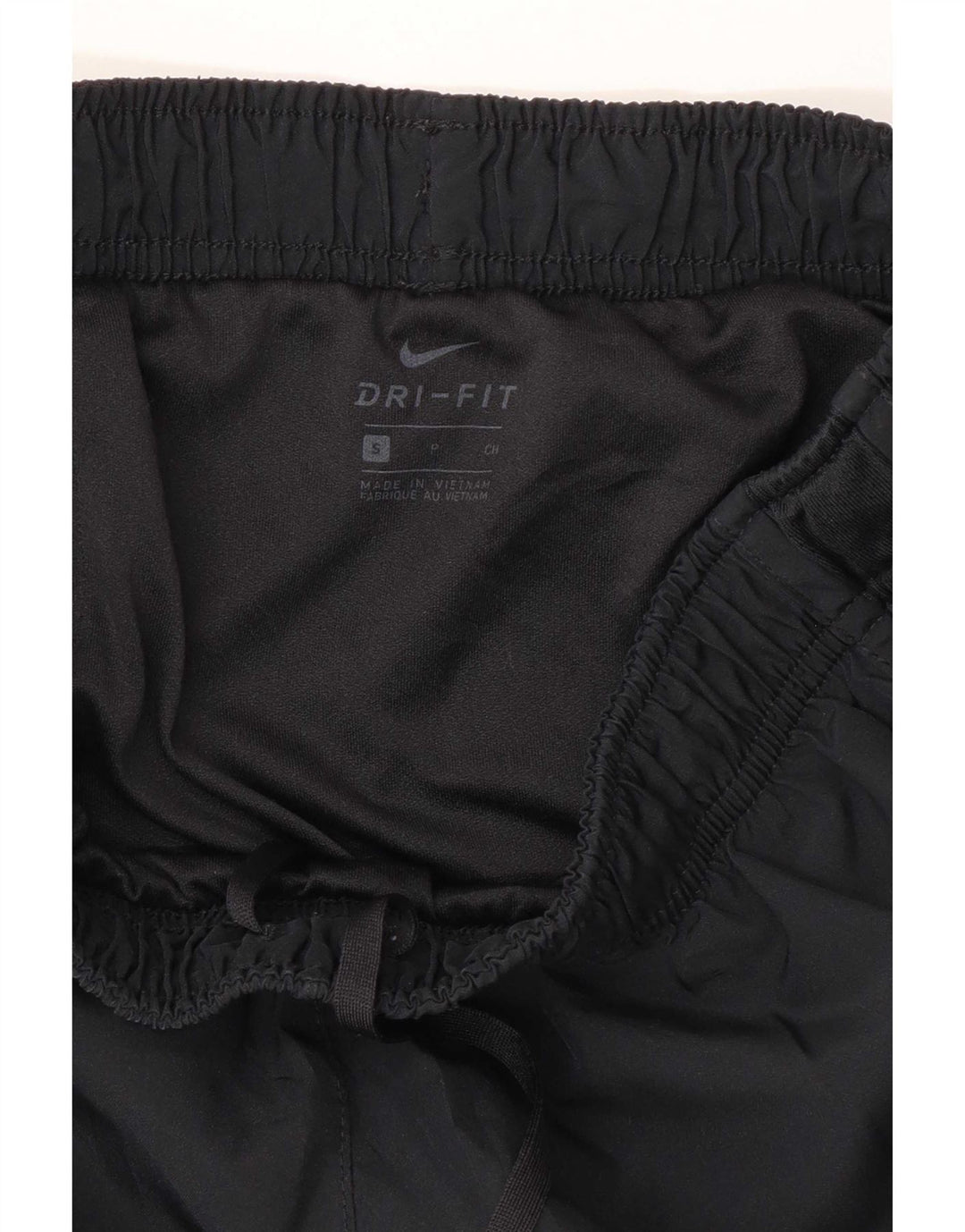 Pantaloncini sportivi Nike da donna Dri Fit UK 8 piccoli poliestere nero