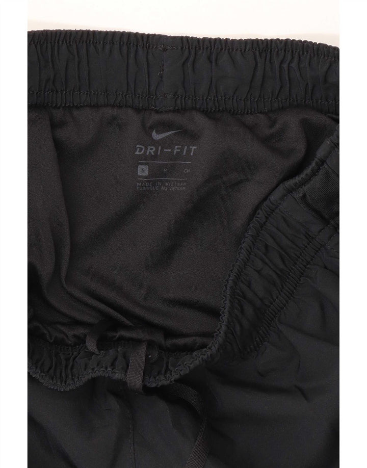 Pantaloncini sportivi Nike da donna Dri Fit UK 8 piccoli poliestere nero