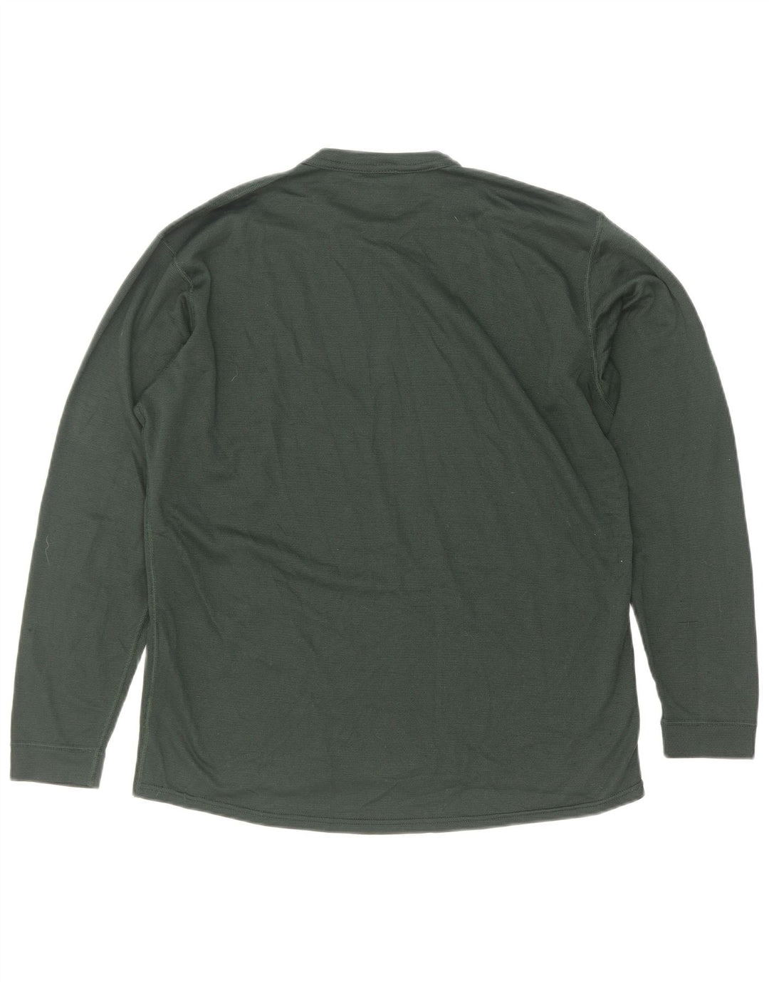 Patagonia Herre Top Langærmet Medium Grøn Polyester