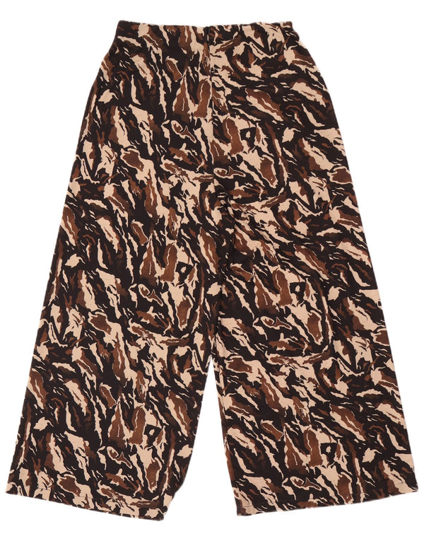 Pantaloni de trening Capri pentru femei Zara UK 8 Mici, multicolori, camuflaj