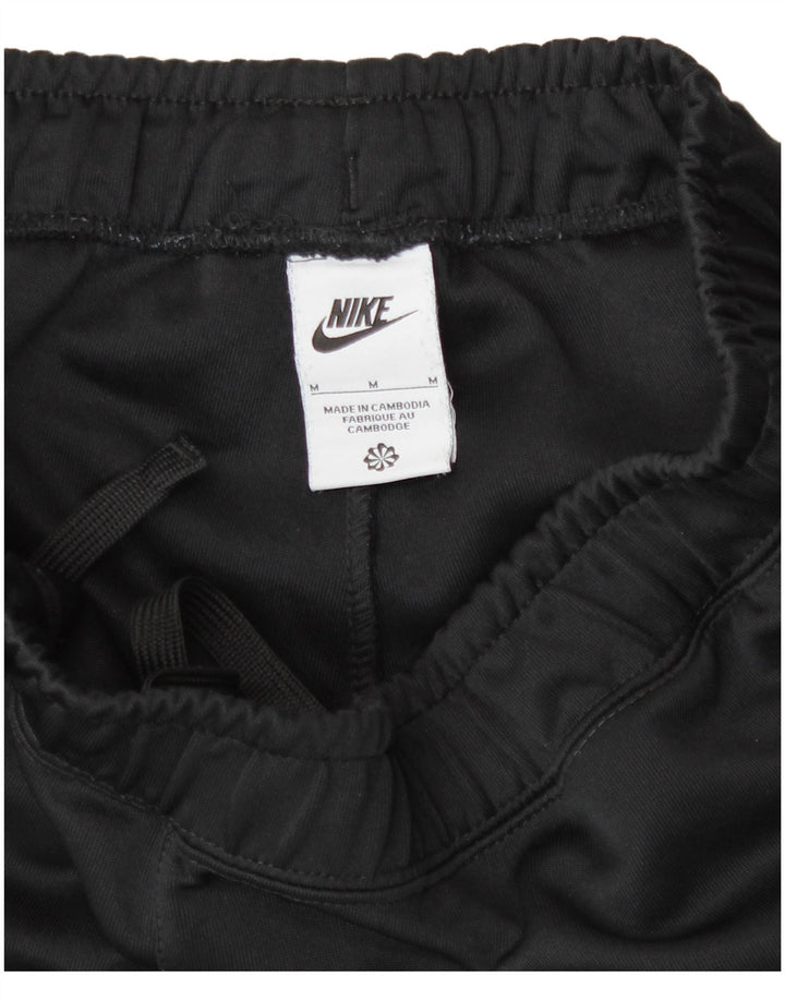 Pantaloni da tuta con grafica Nike da donna Pantaloni da jogging UK 14 Medium Nero Poliestere