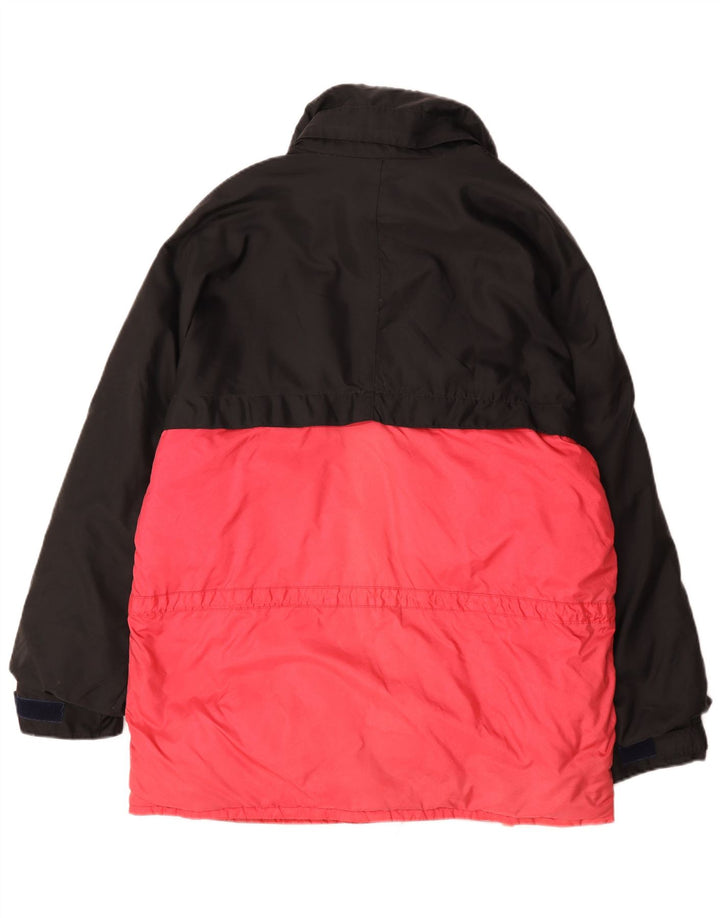 Dolomite Mens Loose Fit Ski Jacket UK 38 Medium Pink Colourblock Nylon