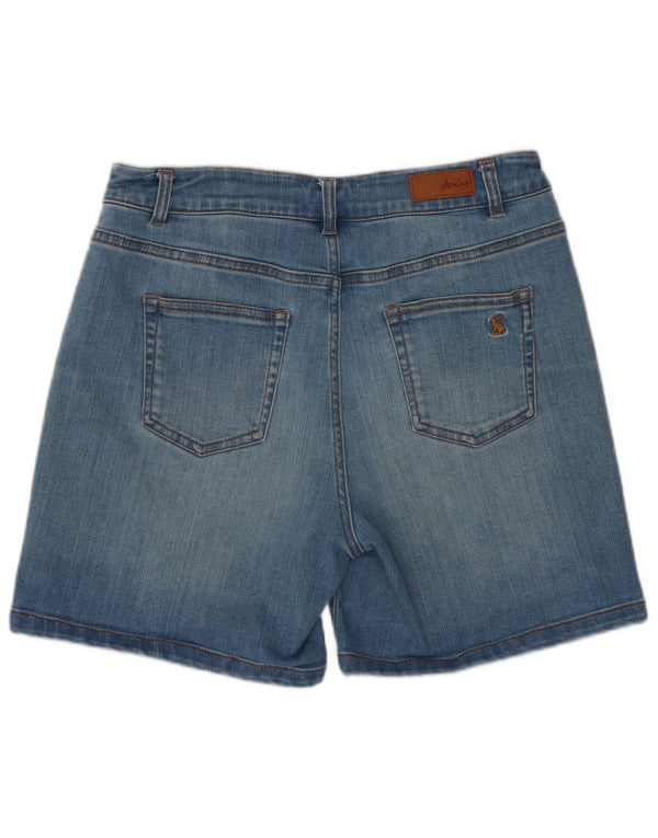 Joules Pantalones cortos vaqueros holgados para mujer UK 10 Small W26 Algodón azul