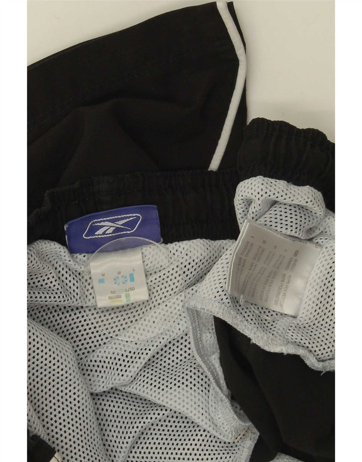 Reebok Mens Swimming Shorts Medium Black Polyester