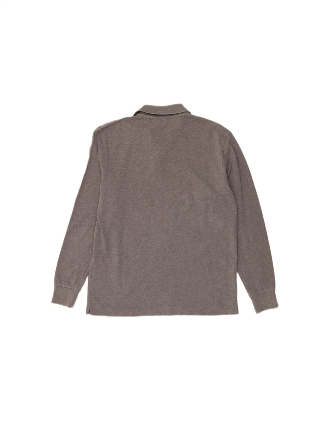KAPPA Mens Long Sleeve Polo Shirt Small Grey Cotton Vintage Kappa and Second-Hand Kappa from Messina Hembry 