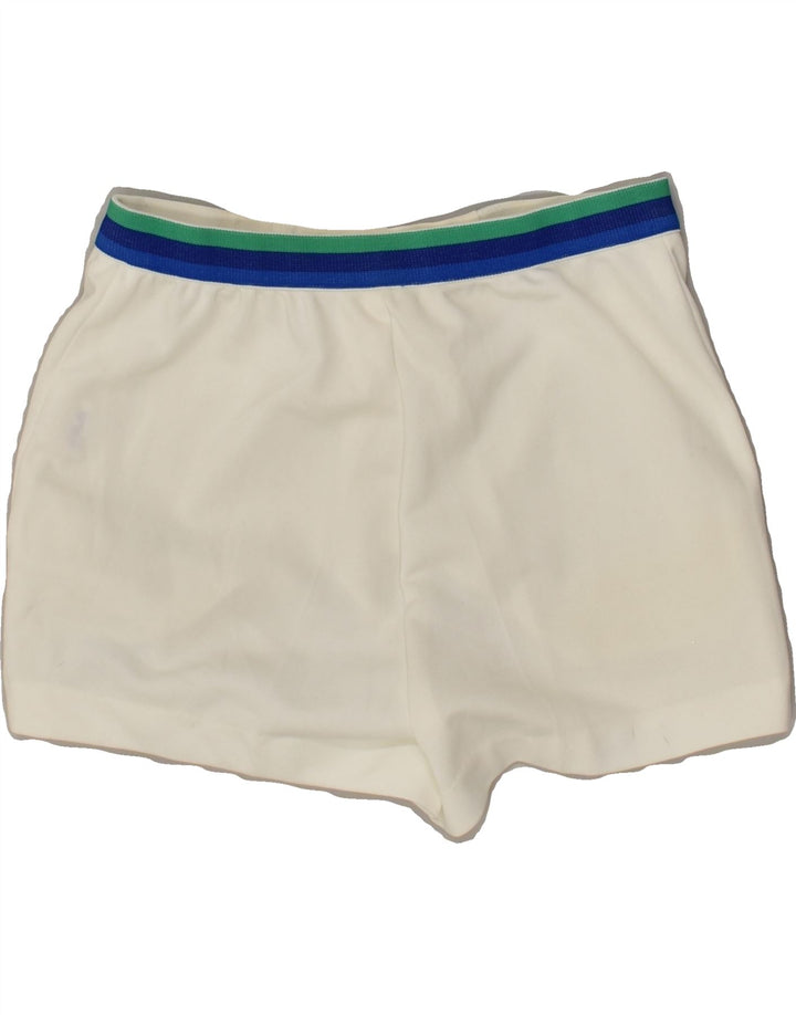 FILA Boys Chino Shorts 9-10 Years W24 White Polyester | Vintage Fila | Thrift | Second-Hand Fila | Used Clothing | Messina Hembry 