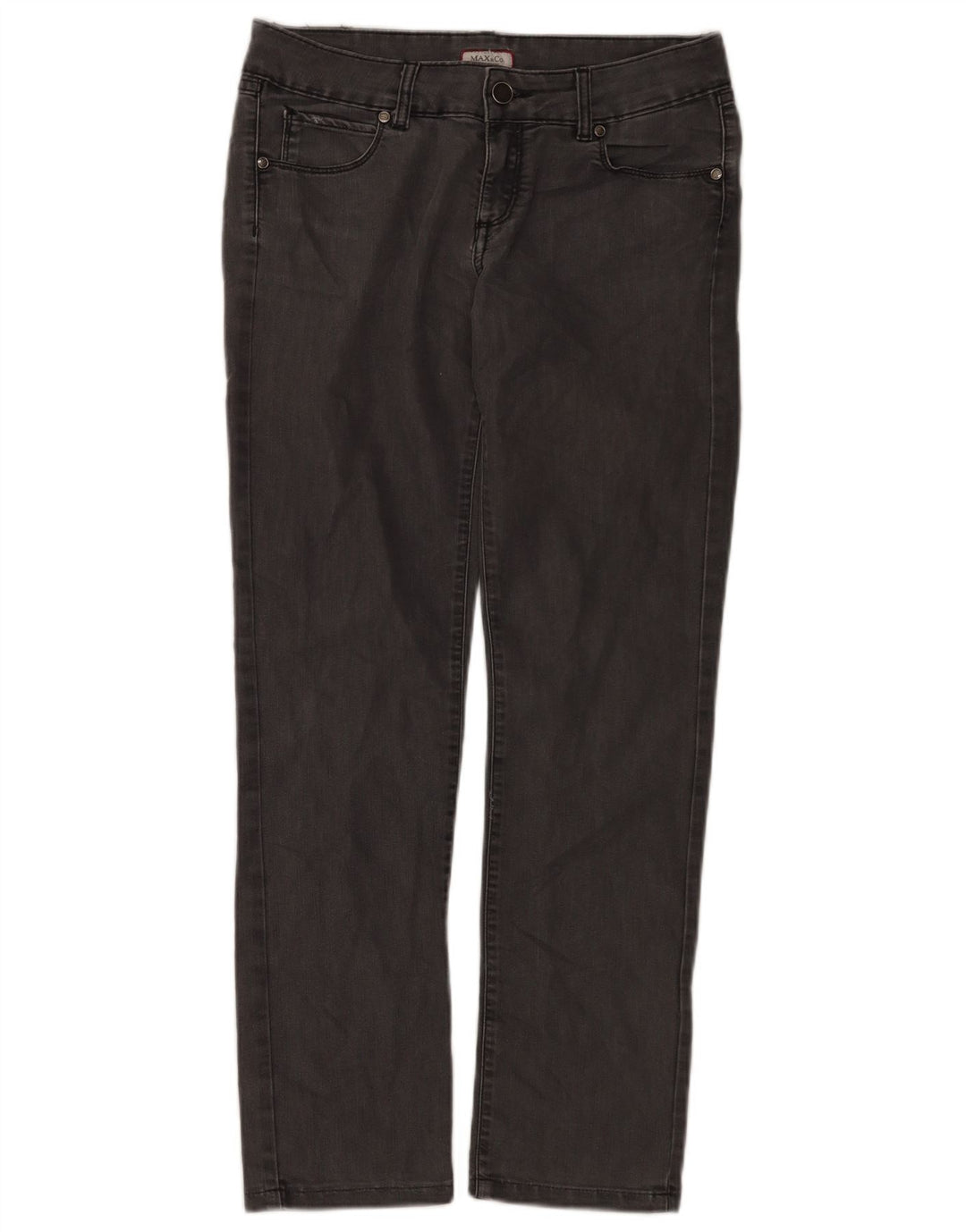 Max & Co. Slim Jeans til kvinder W27 L28 Grå bomuld