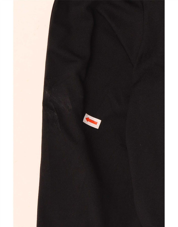Marks & Spencer Womens Tracksuit Top Jacket UK 18 XL Black Colourblock