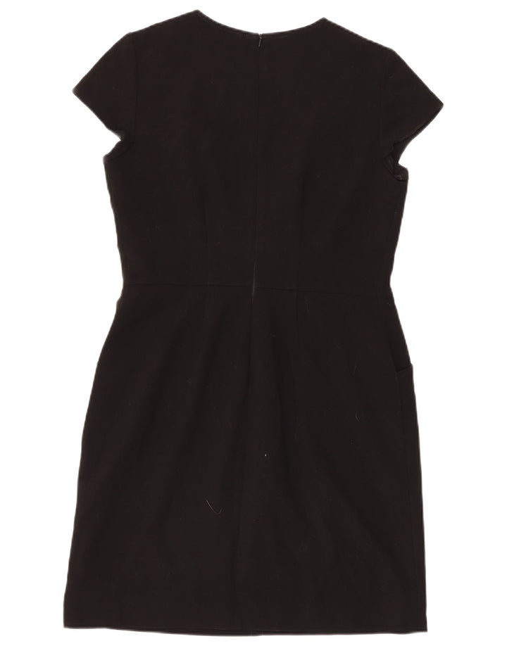 Boden Womens Sheath Dress UK 14 Large Black Polyester