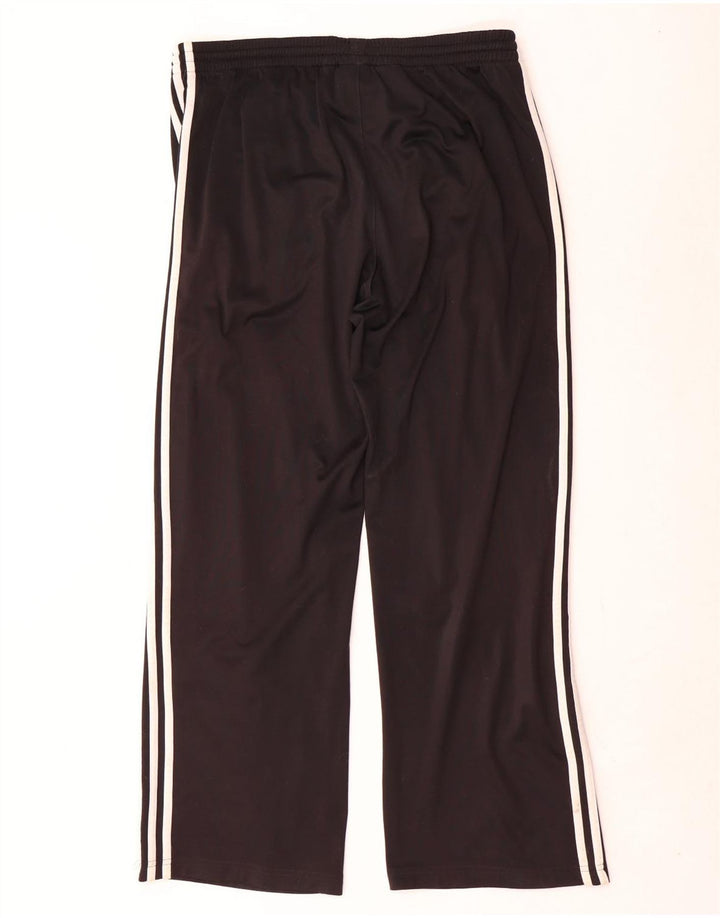 Pantaloni da tuta Adidas Clima 365 da uomo medio poliestere nero
