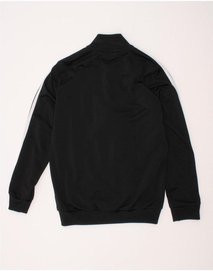 Giacca da tuta da ragazzo Adidas 9-10 anni in poliestere color block nero