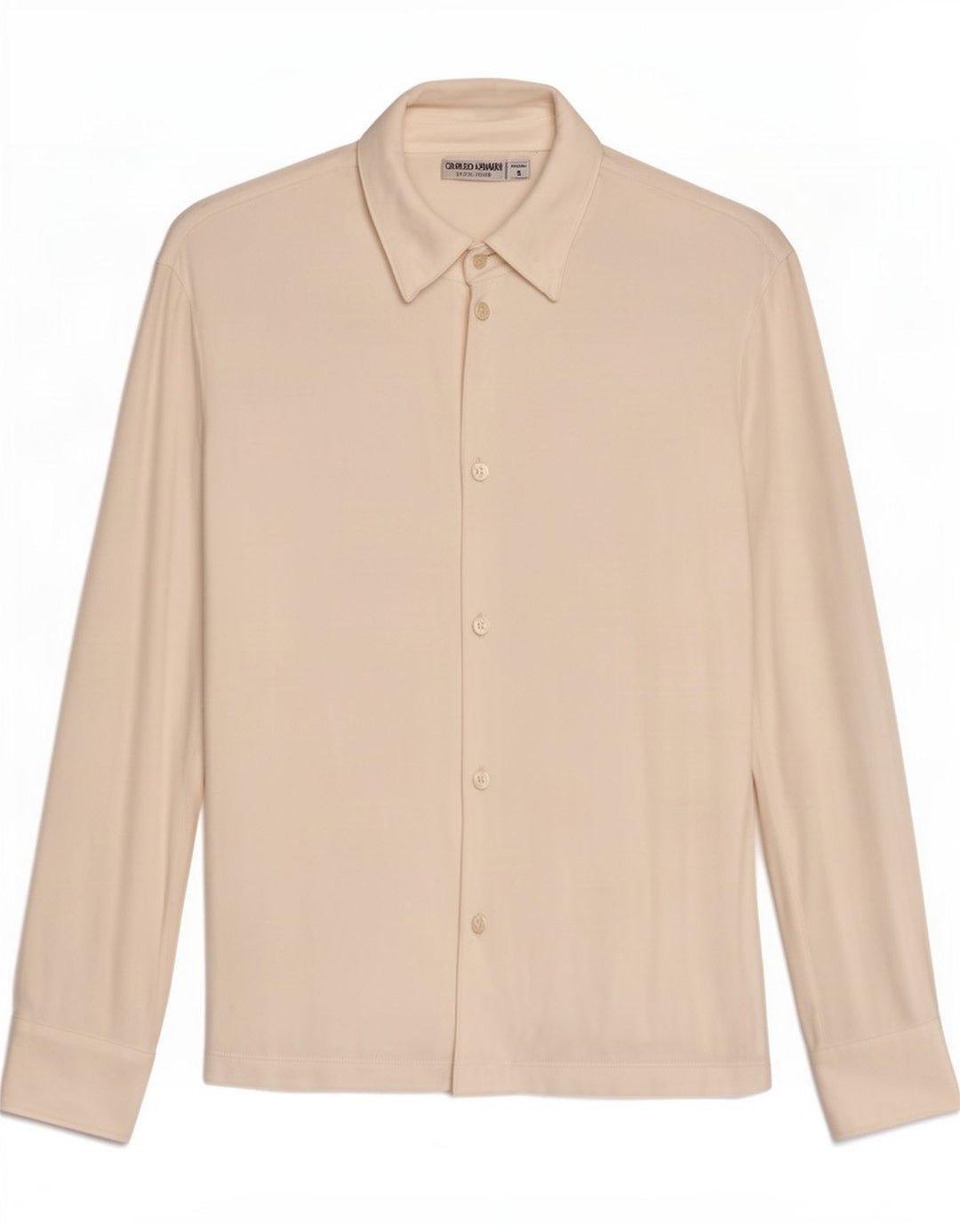 Camicia Giorgio Armani Uomo Small Bianca In Viscosa