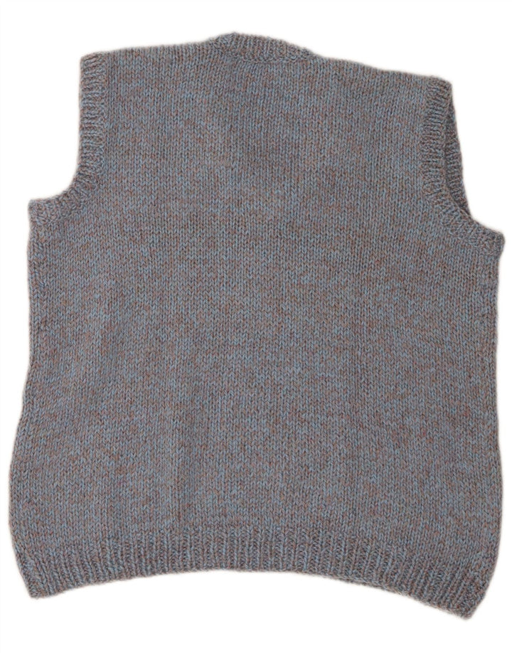 Vintage ανδρικό γιλέκο Tank Top Large Blue Flecked